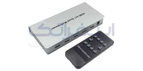 سوئیچ کواد HDMI کی‌نت